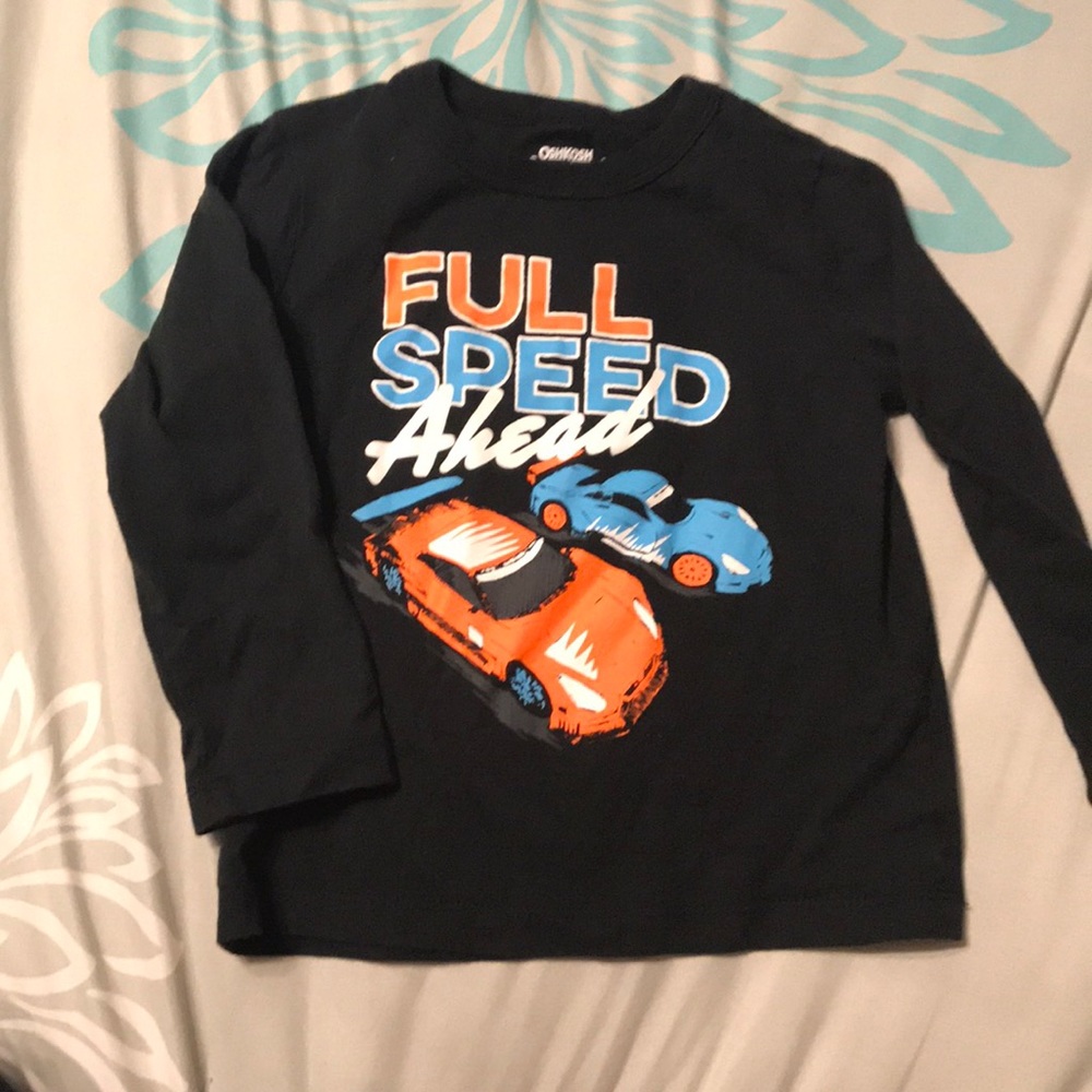 Toddler Boys Long Sleeve Graphic Tee